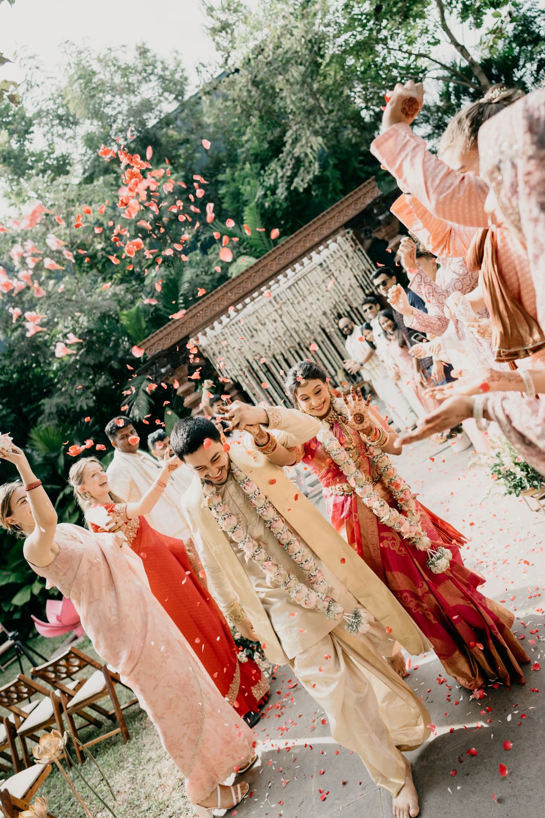 The baraat arrives